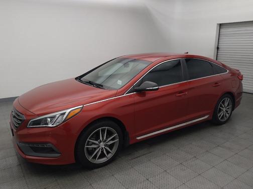 Scarlet Red 2017 Hyundai SONATA Sport 2.0T