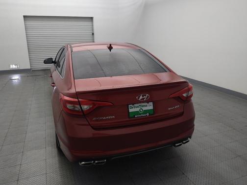 Scarlet Red 2017 Hyundai SONATA Sport 2.0T