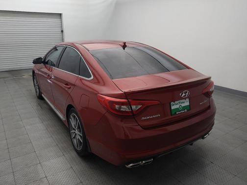Scarlet Red 2017 Hyundai SONATA Sport 2.0T