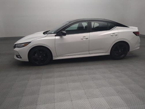 White 2021 Nissan Sentra SR