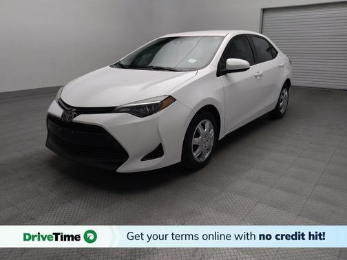Super White 2019 Toyota Corolla LE
