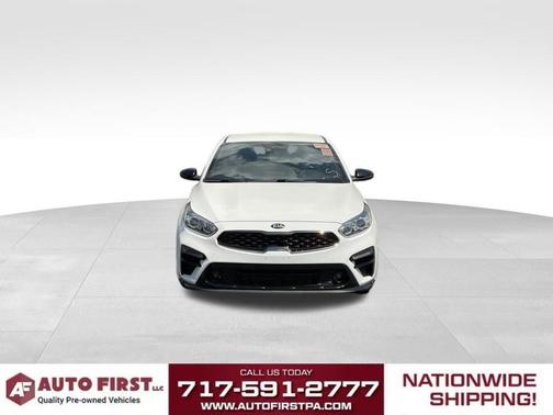 Clear White 2021 Kia Forte GT-Line