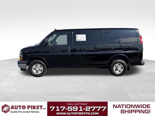 Black 2018 Chevrolet Express 2500 Work Van