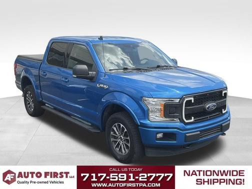 Blue Metallic 2020 Ford F-150 XLT