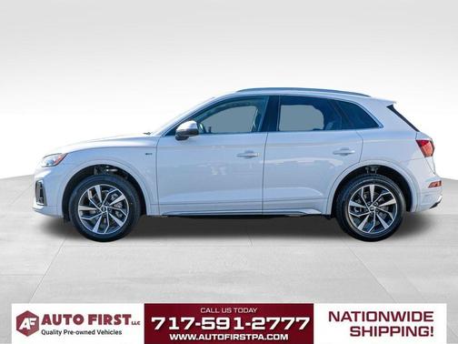 Ibis White 2023 Audi Q5 45 S line quattro Premium