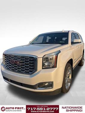 White Frost Tri-Coat 2019 GMC Yukon Denali