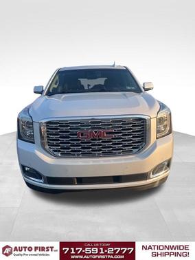 White Frost Tri-Coat 2019 GMC Yukon Denali