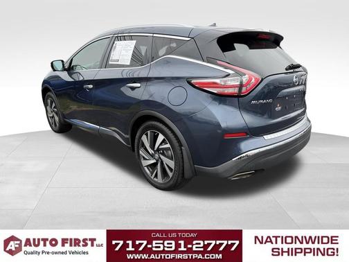 Arctic Blue Metallic 2015 Nissan Murano Platinum