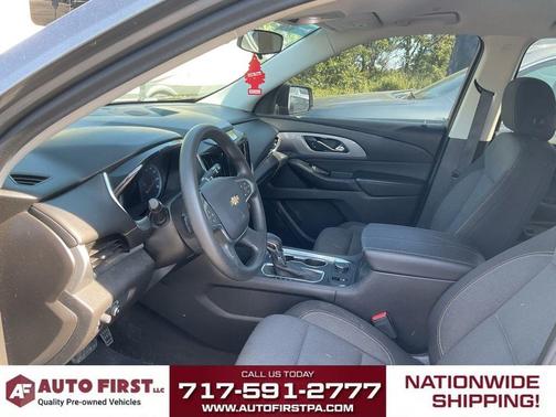 Satin Steel Metallic 2021 Chevrolet Traverse LS