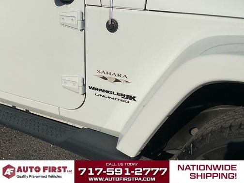 Bright White Clearcoat 2018 Jeep Wrangler JK Unlimited Sahara