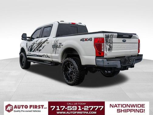 White Metallic 2020 Ford F-250 Lariat