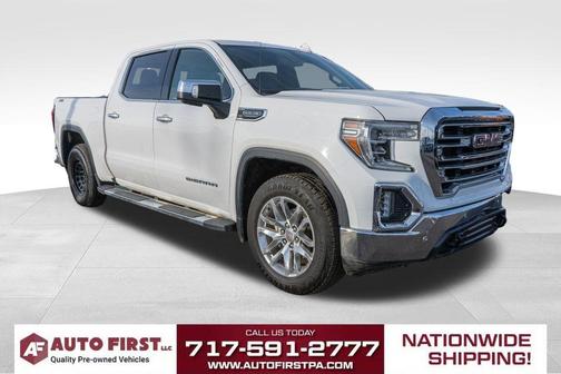 Summit White 2019 GMC Sierra 1500 SLT