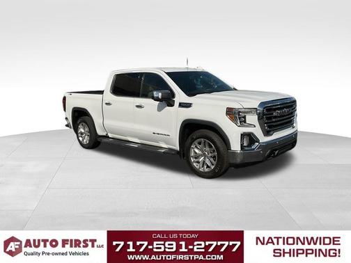 Summit White 2019 GMC Sierra 1500 SLT