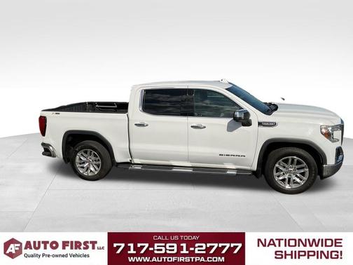 Summit White 2019 GMC Sierra 1500 SLT