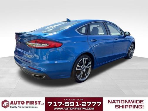 Blue Metallic 2020 Ford Fusion Titanium