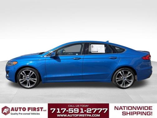 Blue Metallic 2020 Ford Fusion Titanium