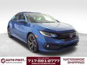 Aegean Blue Metallic 2019 Honda Civic Sport