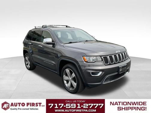 Granite Crystal Clearcoat Metallic 2017 Jeep Grand Cherokee Limited