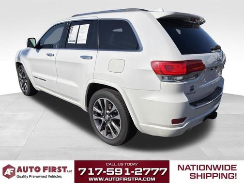 Bright White Clearcoat 2017 Jeep Grand Cherokee Overland