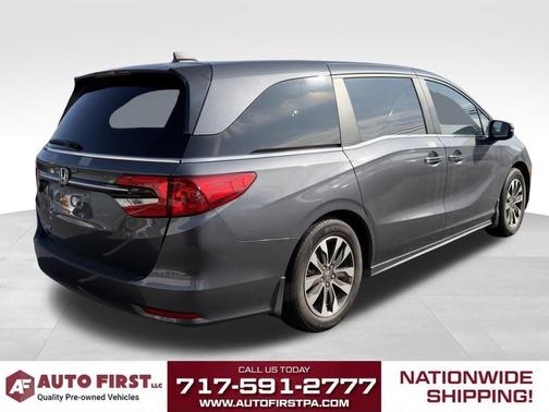 Modern Steel Metallic 2024 Honda Odyssey EX-L