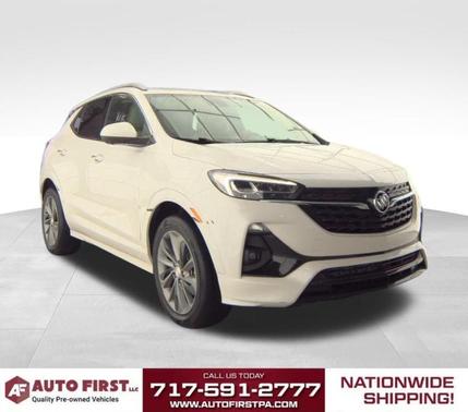 White Frost Tri-Coat 2022 Buick Encore GX Essence