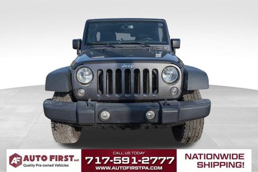 Granite Crystal Clearcoat Metallic 2017 Jeep Wrangler Unlimited Sport