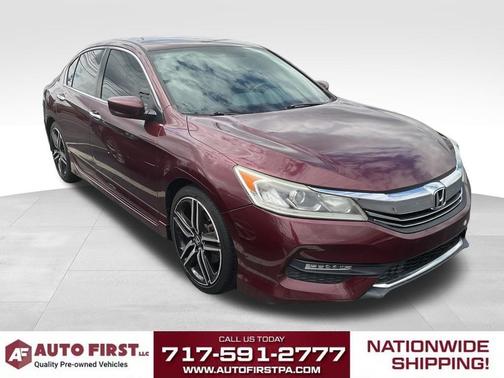 Basque Red Pearl 2017 Honda Accord Sport