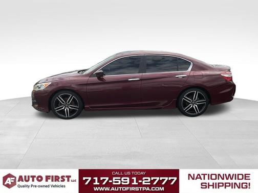 Basque Red Pearl 2017 Honda Accord Sport