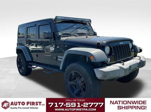 Black Clearcoat 2017 Jeep Wrangler Unlimited Sport