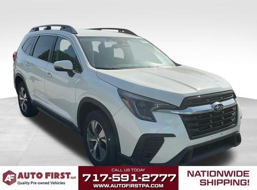 Crystal White Pearl 2023 Subaru Ascent Premium 8-Passenger
