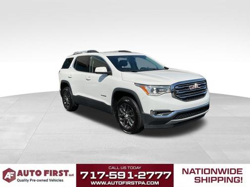 Summit White 2019 GMC Acadia SLT-1