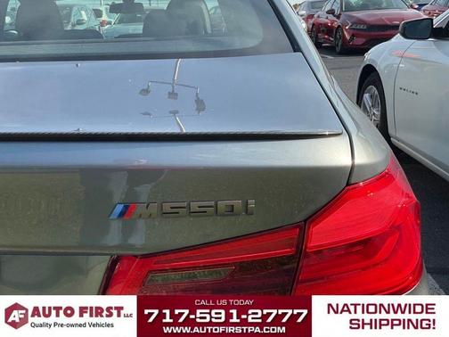 Bluestone Metallic 2018 BMW M550 i xDrive