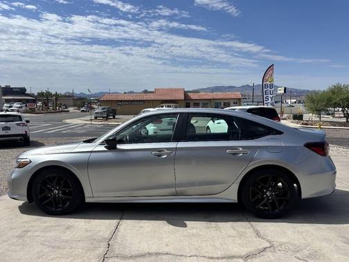Solar Silver Metallic 2025 Honda Civic Sport