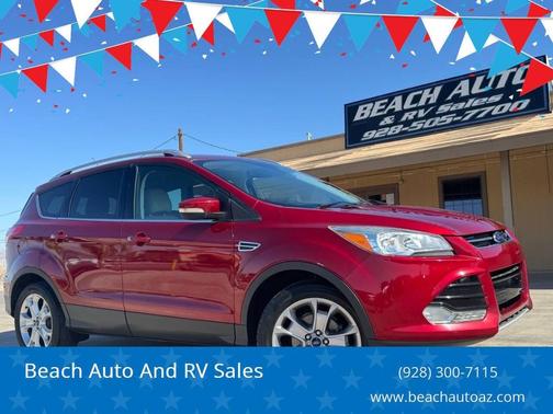 Ruby Red Metallic Tinted Clearcoat 2016 Ford Escape Titanium