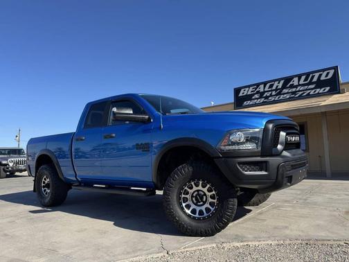 Hydro Blue Pearlcoat 2021 RAM 1500 Classic Warlock Quad Cab 4x4 6'4' Box