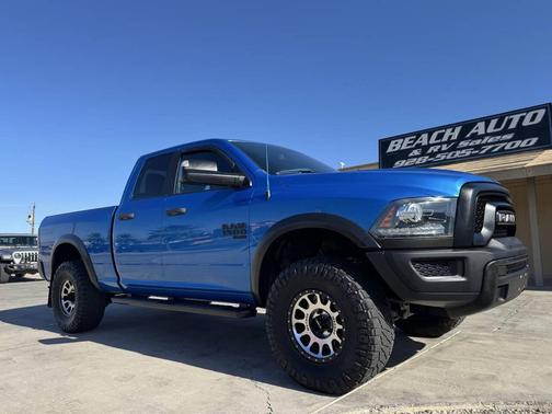 Hydro Blue Pearlcoat 2021 RAM 1500 Classic Warlock Quad Cab 4x4 6'4' Box