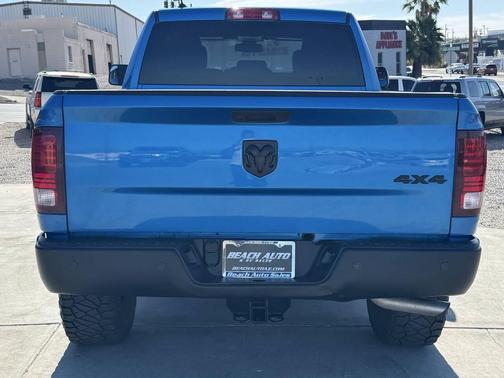 Hydro Blue Pearlcoat 2021 RAM 1500 Classic Warlock Quad Cab 4x4 6'4' Box