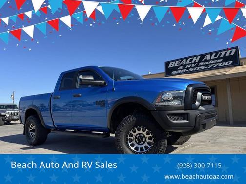 Hydro Blue Pearlcoat 2021 RAM 1500 Classic Warlock Quad Cab 4x4 6'4' Box