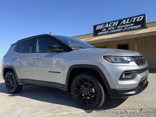 Billet Silver Metallic Clearcoat 2022 Jeep Compass Latitude