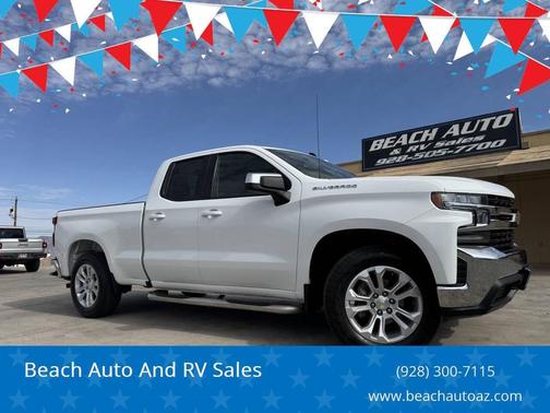 Summit White 2020 Chevrolet Silverado 1500 LT