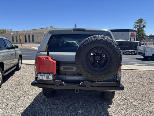 Gray 1992 Ford Bronco Custom 2dr 4WD SUV