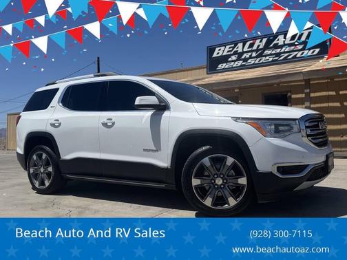 White 2017 GMC Acadia SLT-2