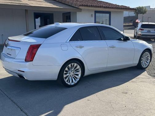 Crystal White Tricoat 2016 Cadillac CTS 3.6L Performance