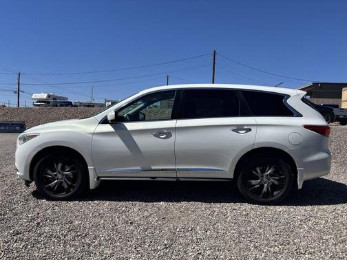 Moonlight White 2013 INFINITI JX35 Base