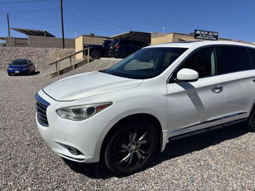 Moonlight White 2013 INFINITI JX35 Base