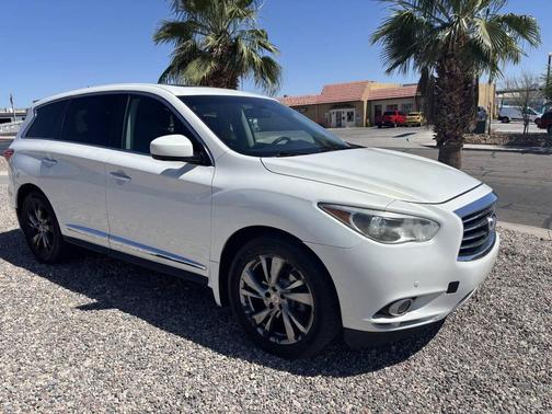 Moonlight White 2013 INFINITI JX35 Base