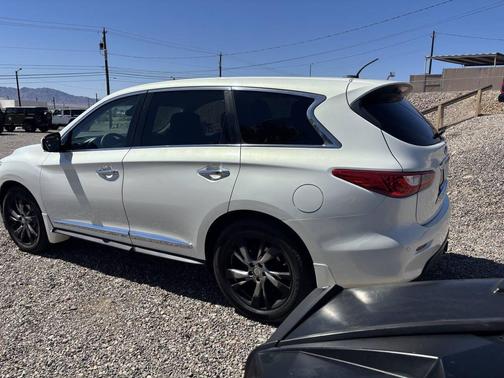Moonlight White 2013 INFINITI JX35 Base