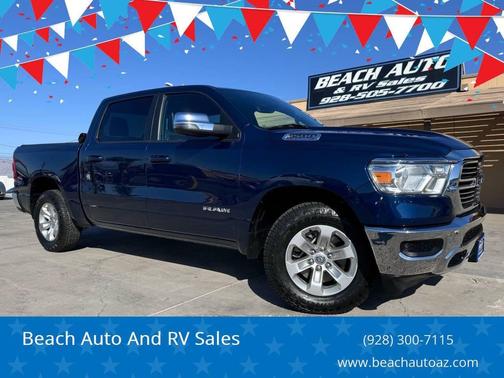 Patriot Blue Pearlcoat 2023 RAM 1500 Laramie