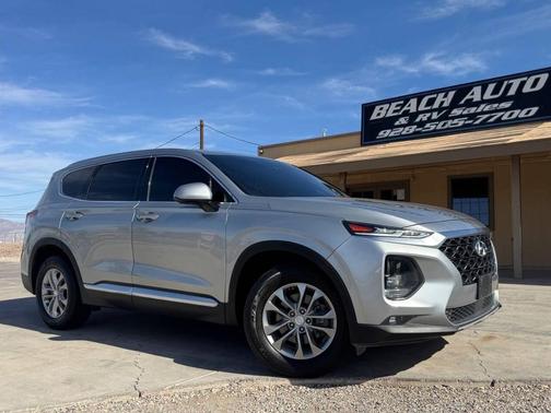 Shimmering Silver Pearl 2020 Hyundai SANTA FE SEL 2.4