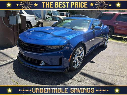 Riverside Blue Metallic 2019 Chevrolet Camaro 1LT